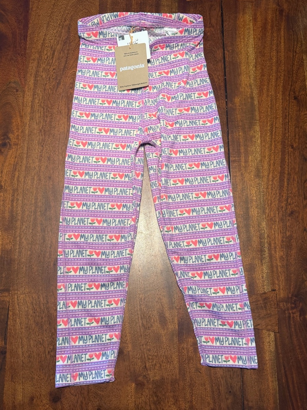 NWT Patagonia Baby Capilene Midweight Bottoms Size 5T